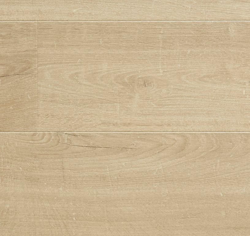 Sol stratifié IMPRESSIVE Quick Step, aspect Bois grisé mat, lame 19.00 x 138.00 cm