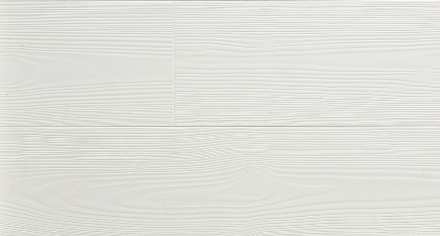 Sol stratifié IMPRESSIVE Quick Step, aspect Bois peint blanc, lame 19.00 x 138.00 cm
