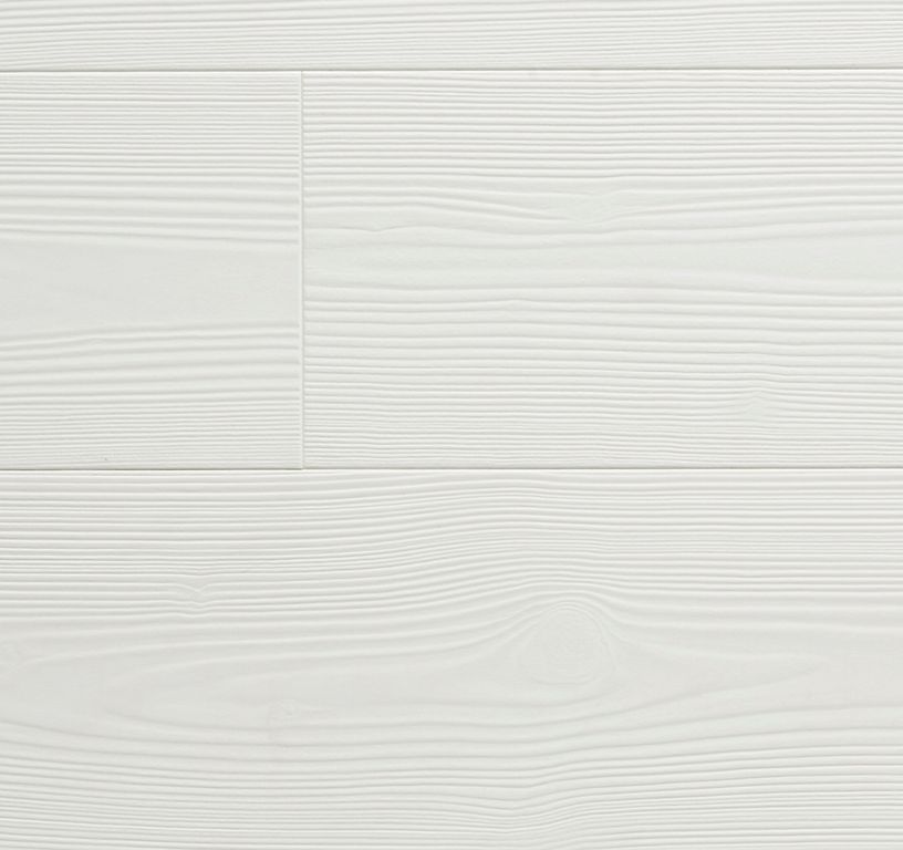 Sol stratifié IMPRESSIVE Quick Step, aspect Bois peint blanc, lame 19.00 x 138.00 cm