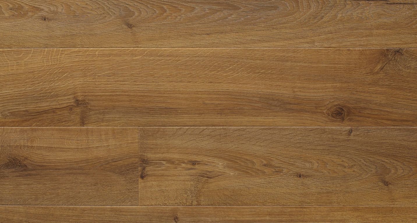 Sol stratifié IMPRESSIVE ULTRA Quick Step, aspect Bois naturel miel, lame 19.00 x 138.00 cm