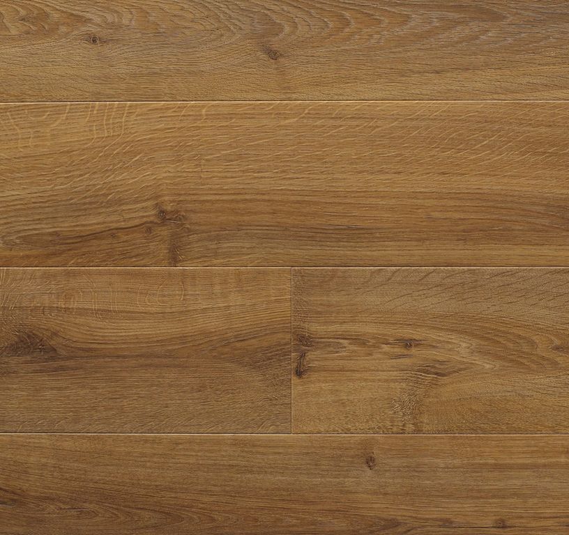 Sol stratifié IMPRESSIVE ULTRA Quick Step, aspect Bois naturel miel, lame 19.00 x 138.00 cm