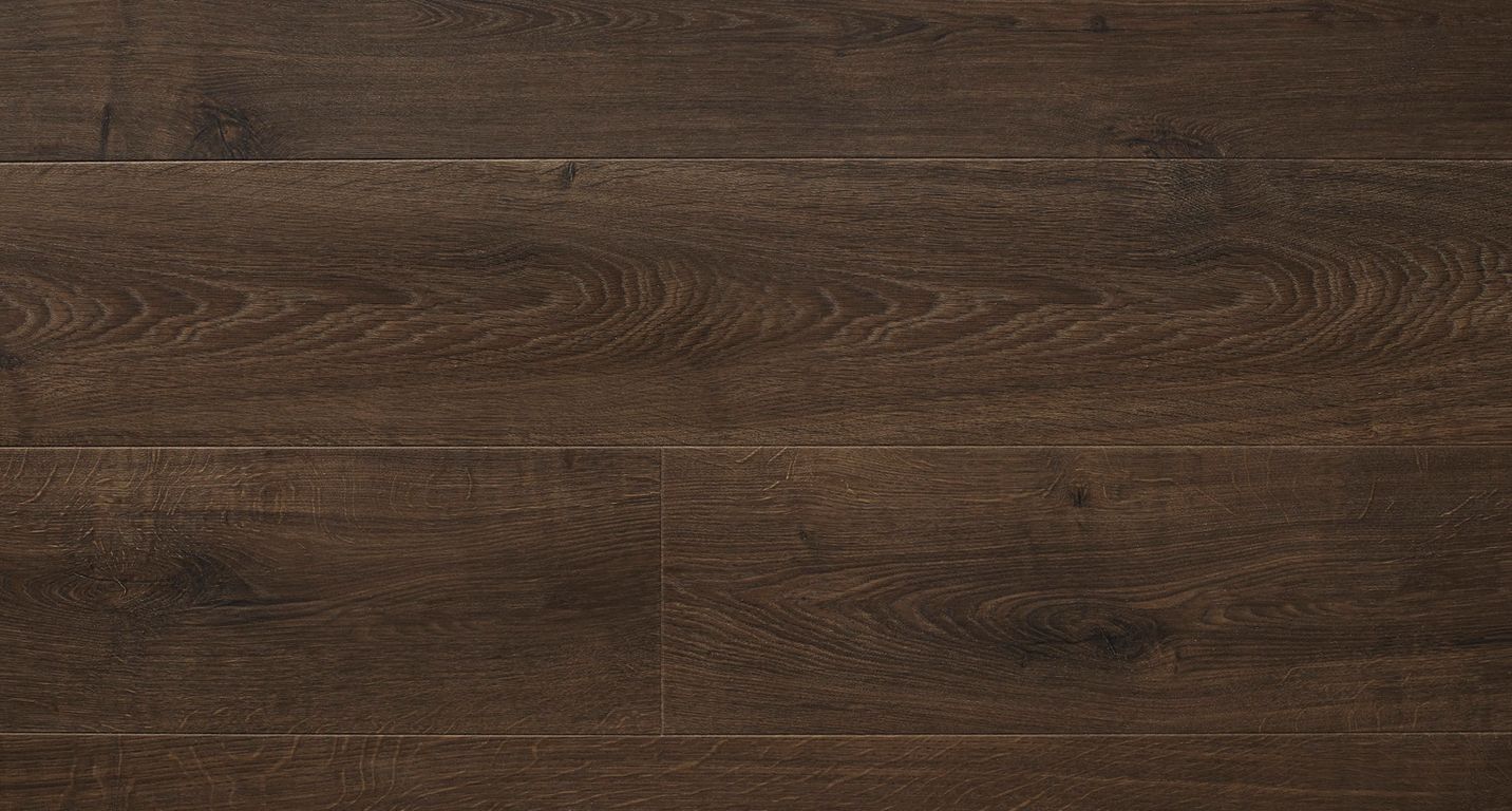 Sol stratifié IMPRESSIVE ULTRA Quick Step, aspect Bois brun, lame 19.00 x 138.00 cm