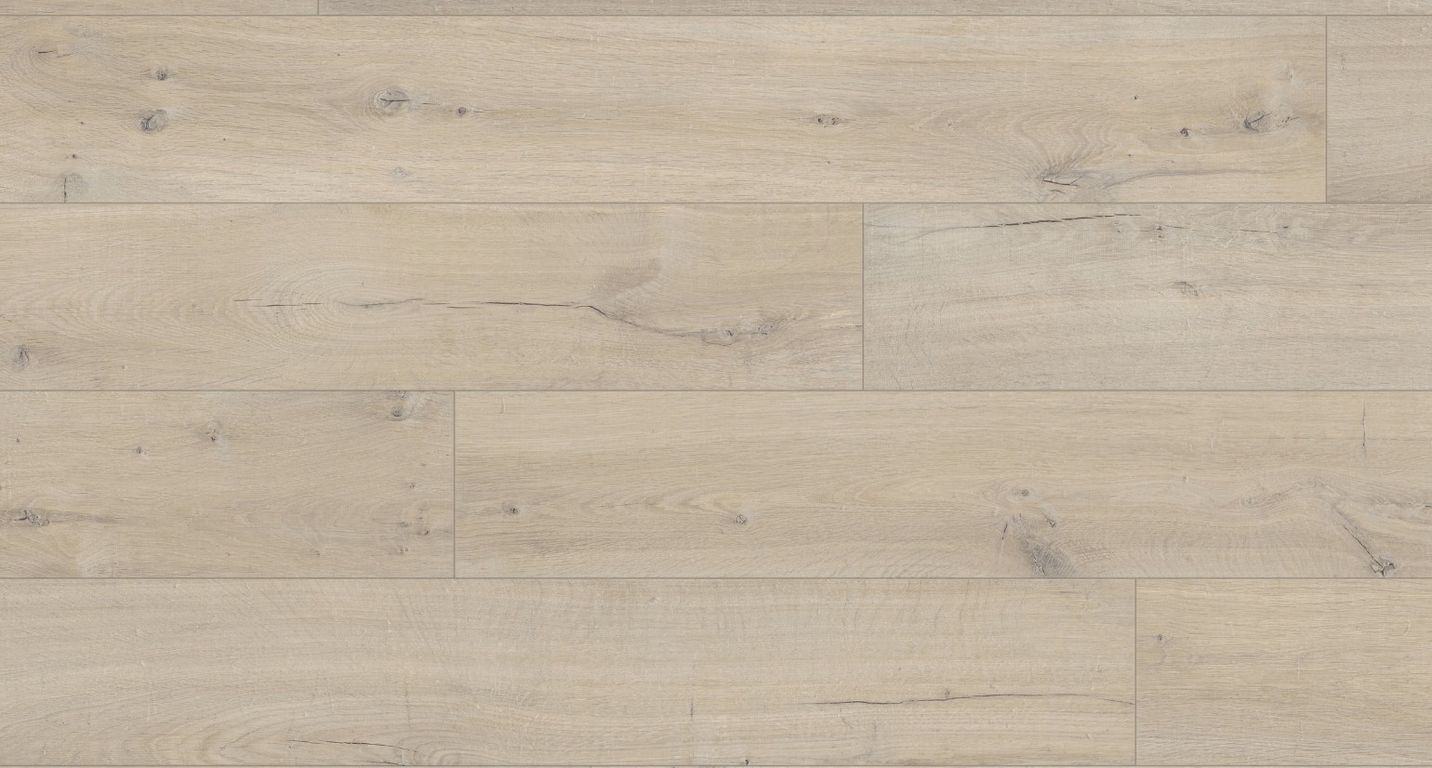 Sol stratifié IMPRESSIVE ULTRA Quick Step, aspect Bois grège, lame 19.00 x 138.00 cm