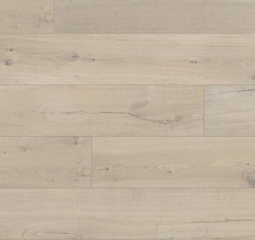 Sol stratifié IMPRESSIVE ULTRA Quick Step, aspect Bois grège, lame 19.00 x 138.00 cm