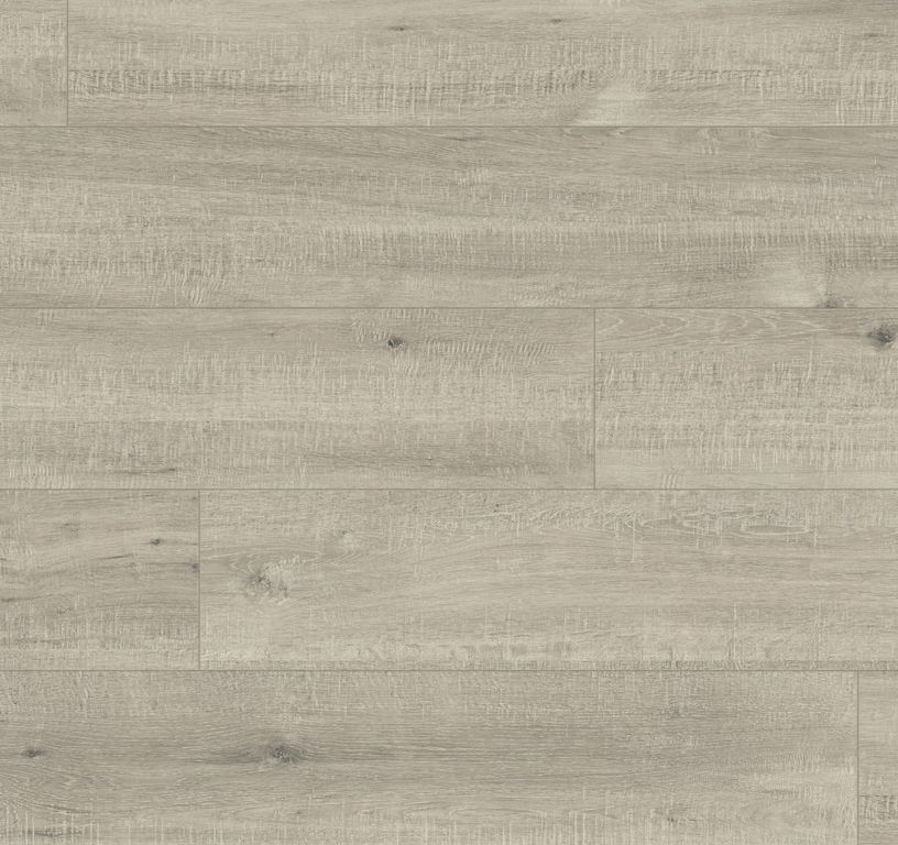 Sol stratifié IMPRESSIVE ULTRA Quick Step, aspect Bois grisé raboté, lame 19.00 x 138.00 cm