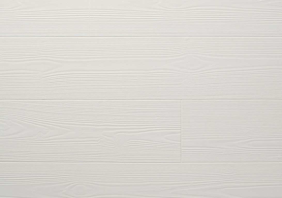 Sol stratifié IMPRESSIVE ULTRA Quick Step, aspect Bois peint blanc, lame 19.00 x 138.00 cm