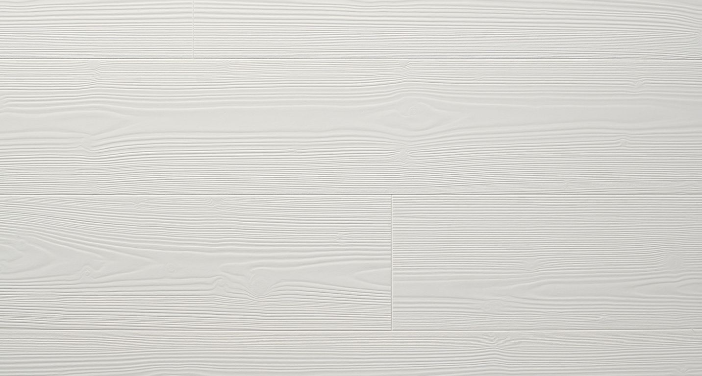 Sol stratifié IMPRESSIVE ULTRA Quick Step, aspect Bois peint blanc, lame 19.00 x 138.00 cm