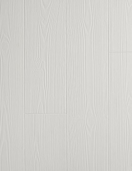 Sol stratifié IMPRESSIVE ULTRA Quick Step, aspect Bois peint blanc, lame 19.00 x 138.00 cm