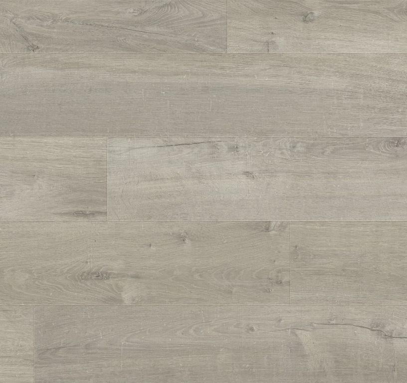 Sol stratifié IMPRESSIVE ULTRA Quick Step, aspect Bois gris, lame 19.00 x 138.00 cm