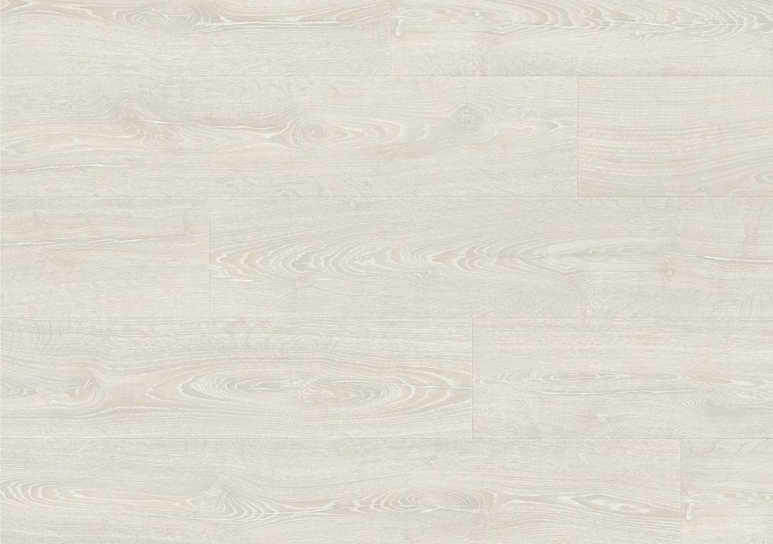 Sol stratifié IMPRESSIVE ULTRA Quick Step, aspect Bois gris clair, lame 19.00 x 138.00 cm