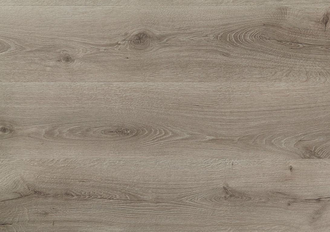 Sol stratifié MAJESTIC Quick Step, aspect Bois chêne désert gris brossé, lame 24.00 x 205.00 cm