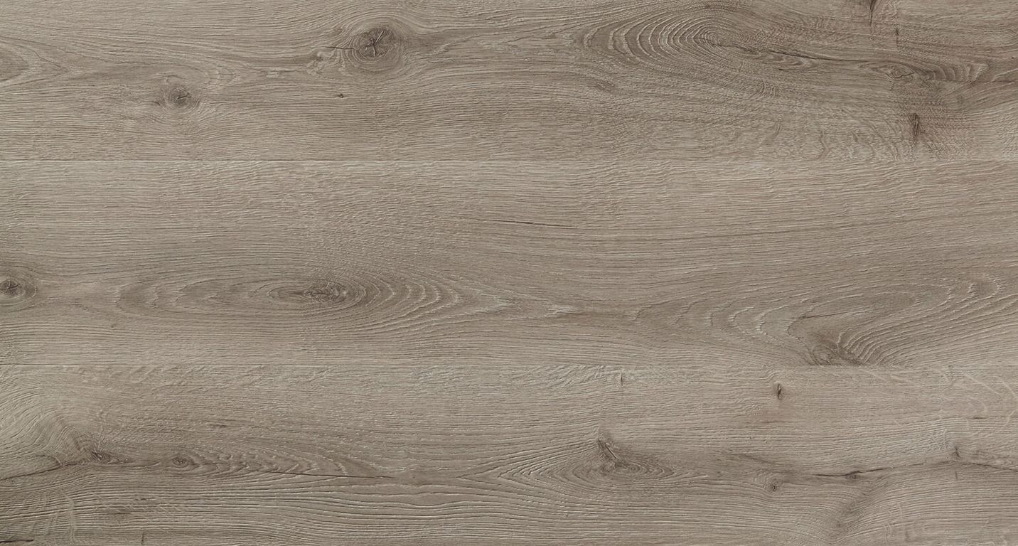 Sol stratifié MAJESTIC Quick Step, aspect Bois chêne désert gris brossé, lame 24.00 x 205.00 cm