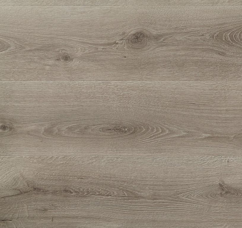 Sol stratifié MAJESTIC Quick Step, aspect Bois chêne désert gris brossé, lame 24.00 x 205.00 cm