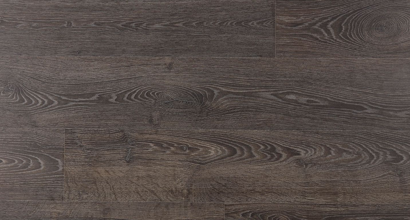 Sol stratifié ELIGNA HYDRO Quick Step, aspect Bois noir, lame 15.60 x 138.00 cm