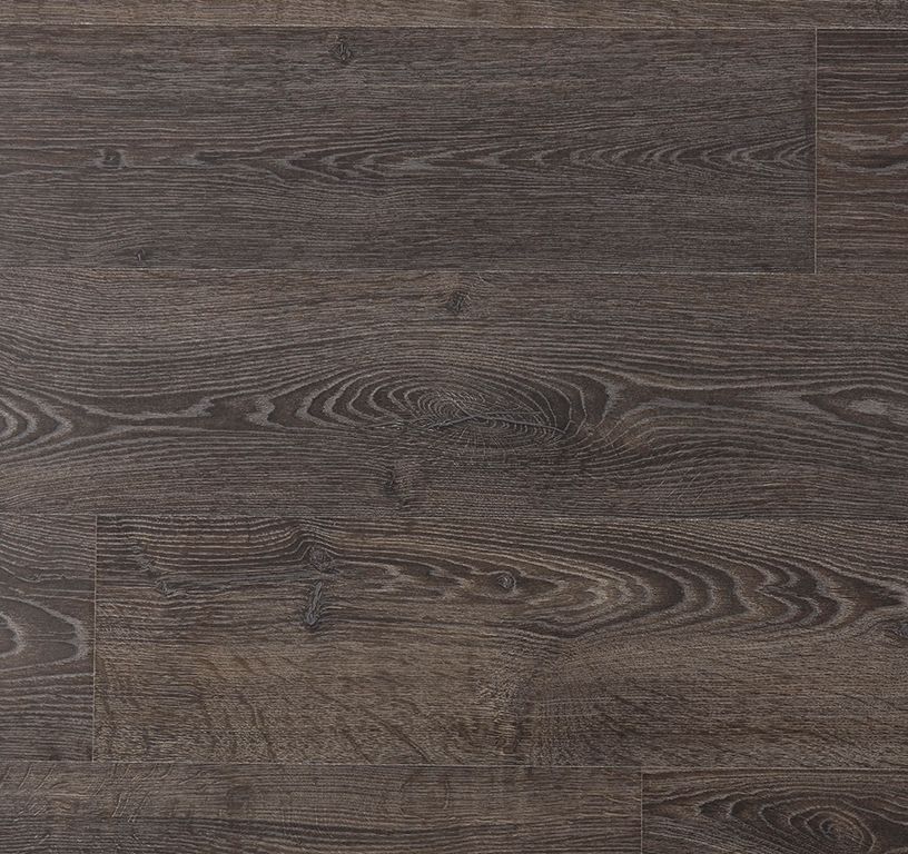 Sol stratifié ELIGNA HYDRO Quick Step, aspect Bois noir, lame 15.60 x 138.00 cm