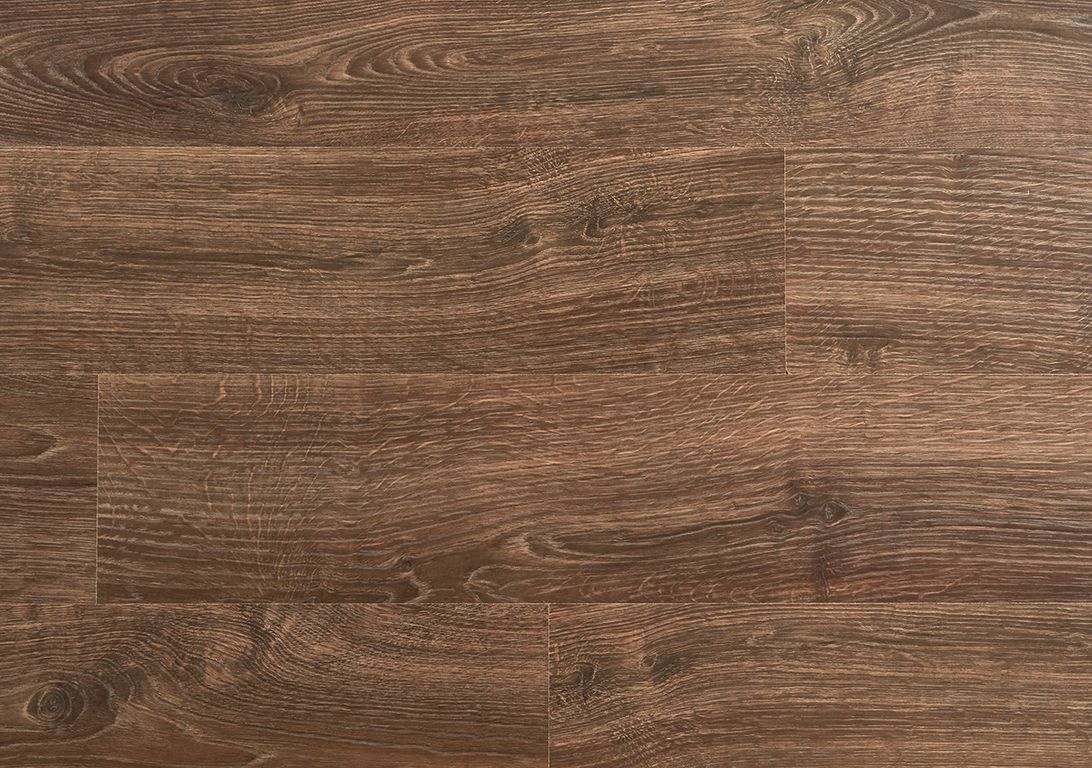 Sol stratifié ELIGNA HYDRO Quick Step, aspect Bois brun, lame 15.60 x 138.00 cm