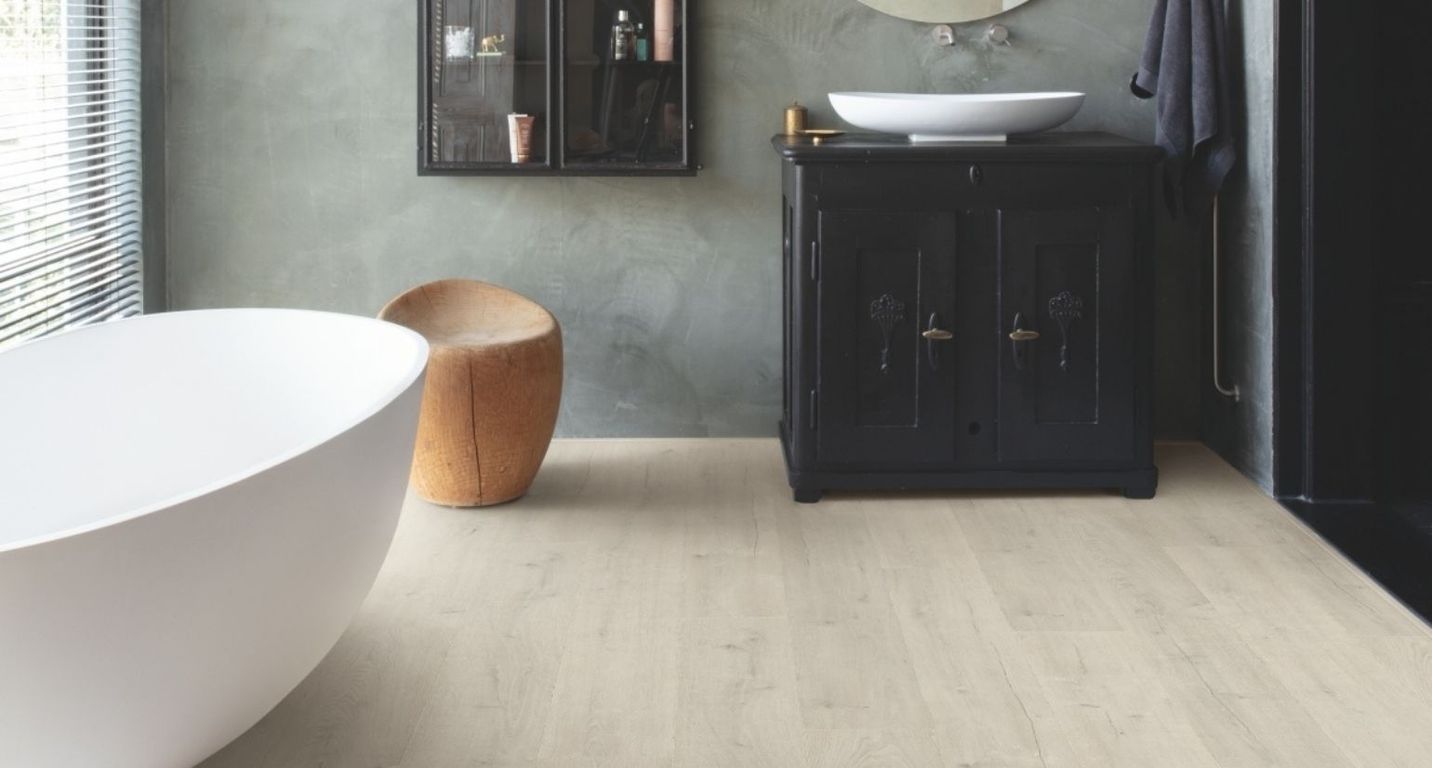 Sol stratifié CAPTURE Quick Step, aspect Bois patiné doux, lame 21.20 x 138.00 cm