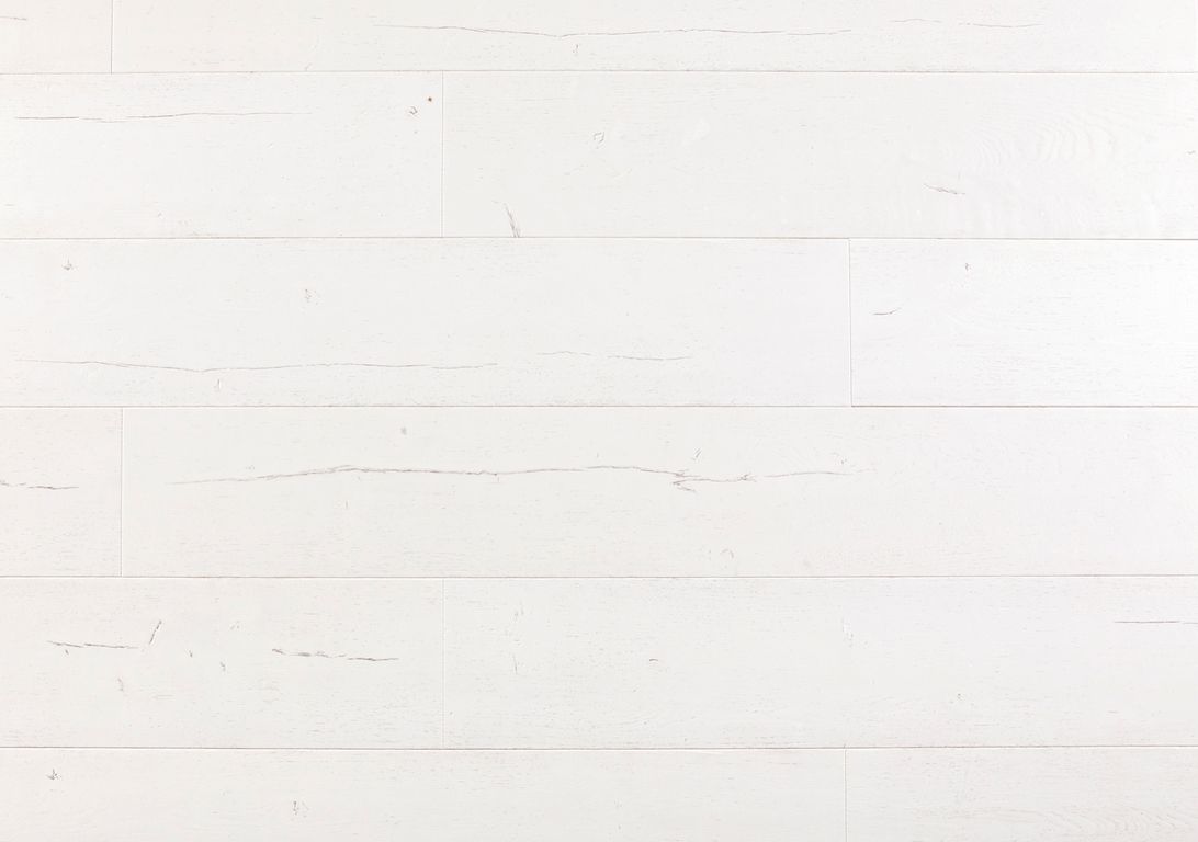 Sol stratifié CAPTURE Quick Step, aspect Bois peint blanc, lame 21.20 x 138.00 cm