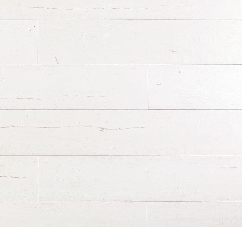 Sol stratifié CAPTURE Quick Step, aspect Bois peint blanc, lame 21.20 x 138.00 cm