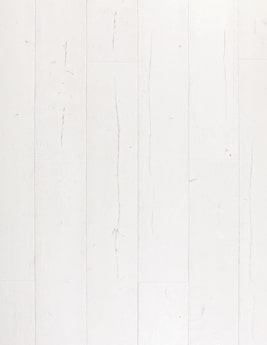 Sol stratifié SIGNATURE , aspect Bois peint blanc, lame 21.20 x 138.00 cm