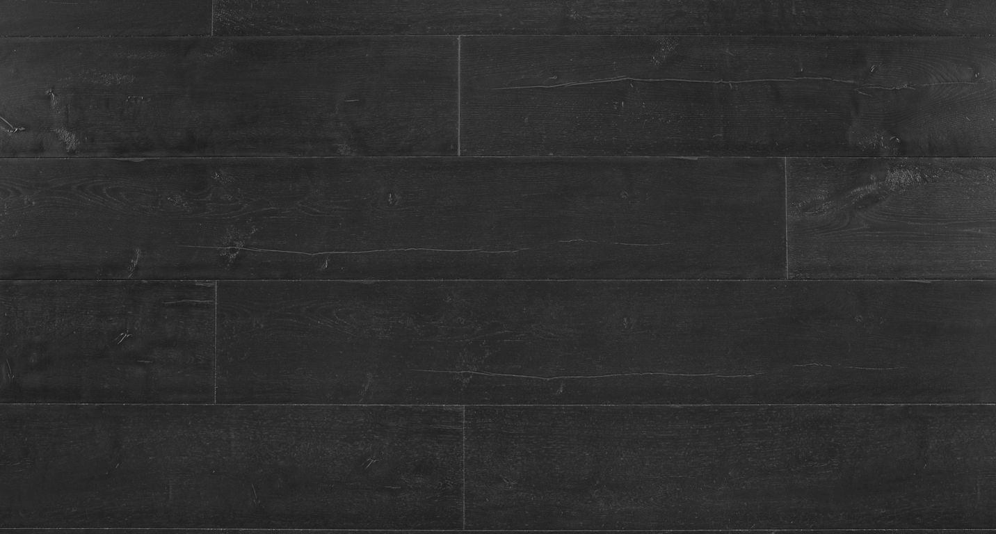 Sol stratifié CAPTURE Quick Step, aspect Bois peint noir, lame 21.20 x 138.00 cm