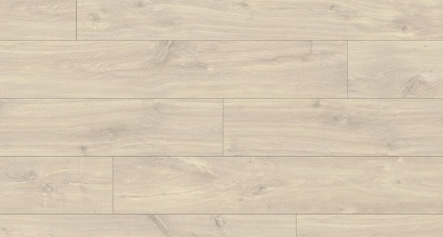 Sol stratifié QS CLASSIC HYDROSEAL Quick Step, aspect Bois blanchi, lame 19.00 x 120.00 cm