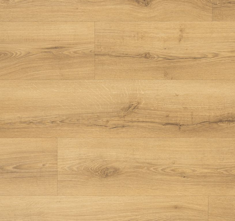 Sol stratifié QS CLASSIC HYDROSEAL Quick Step, aspect Bois chêne classique clair, lame 19.00 x 120.00 cm