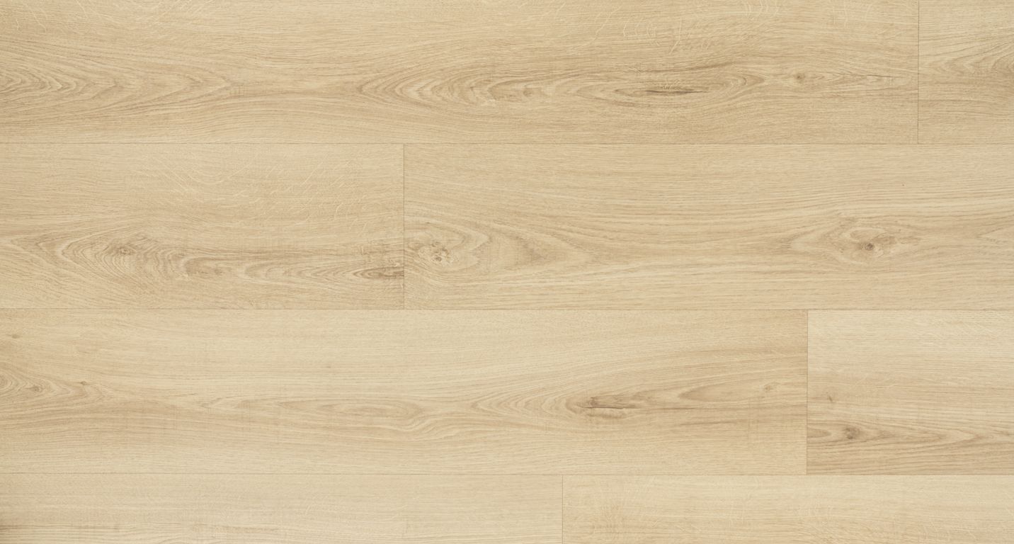 Sol stratifié QS CLASSIC HYDROSEAL Quick Step, aspect Bois chêne brut, lame 19.00 x 120.00 cm