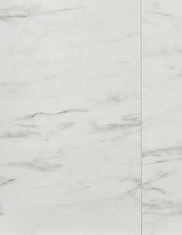 Sol stratifié QS ARTE Quick Step, aspect Marbre blanc, dalle 62.40 x 62.40 cm