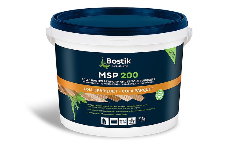 Colle Bostik WOOD H200 ELASTIC, pour sols Parquet, pour parquet, 21.00 kg