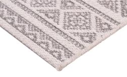 Tapis LIFE , ethnique gris