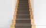 Passage d'escalier SISAL SCHAFT ESC, moquette bouclé, motif , col gris