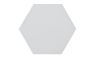 Carrelage OPACO, aspect carreau ciment blanc, dim 19.80 x 22.80 cm