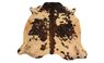 Tapis NORMANDE TEINTEE Tergus, peau de bête  beige, dim 1.90 x 2.10 m