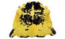 Tapis NORMANDE TEINTEE Tergus, peau de bête  moutarde, dim 1.90 x 2.10 m