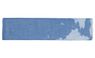 Faïence CASABLANCA, aspect zellige bleu, dim 7.50 x 30.00 cm