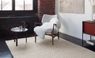 Tapis KNIT , faux-uni ecru