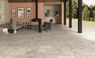 Carrelage NATURE GRIP, aspect pierre beige, dim 30.00 x 30.00 cm