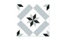 Carrelage C.A CIMENT, aspect carreau ciment multicolore, dim 20.00 x 20.00 cm