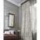 Rideau sur-mesure à partir du tissu CARRARE Tamisant, motif jacquard, Uni/faux uni, Gris