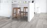 Sol vinyle rouleau TEXLINE Gerflor, Bois lame large gris, rouleau 4.00 m