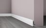 Plinthe  , Polystyrène, décor Uni blanc, h.5.80 x L. 200.00 cm