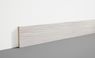 Plinthe  , Mdf, décor Bois cérusé gris, h.7.80 x L. 200.00 cm
