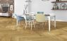 Parquet contrecollé CASTELLA 139 CHENE AUTHENTIQUE, chêne naturel, verni, larg. 13.90 cm
