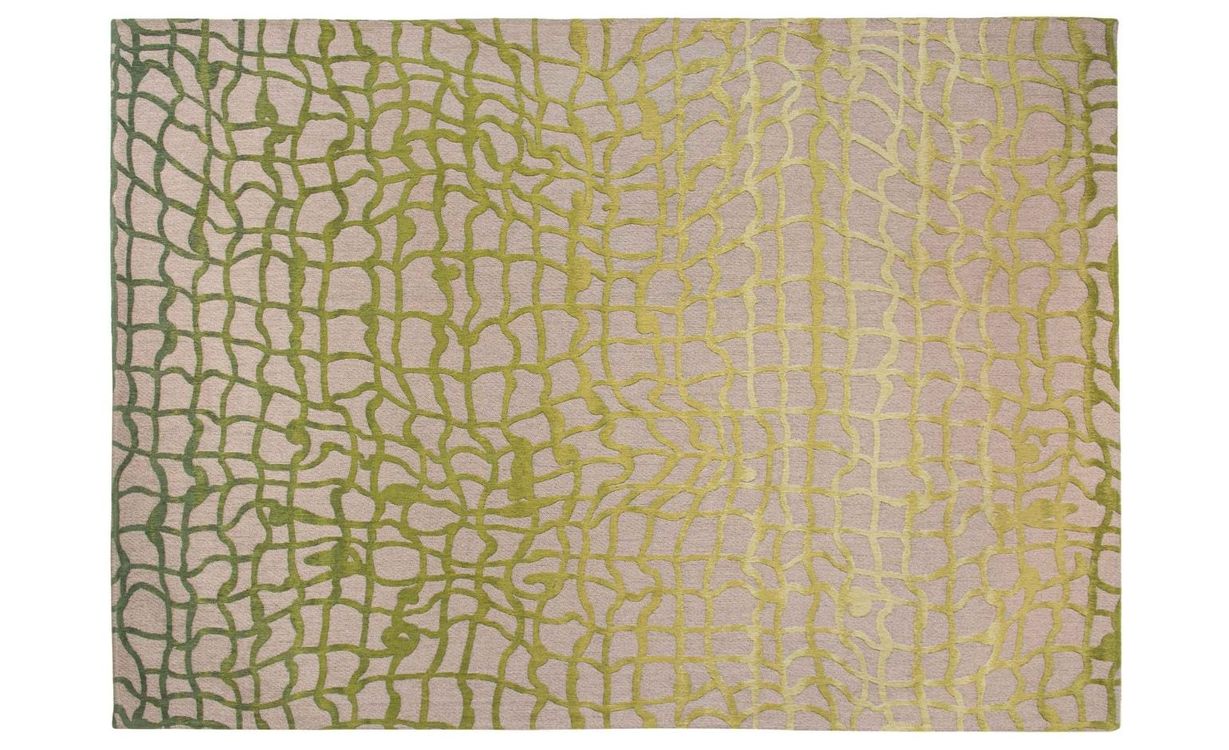 Tapis DEDALO Louis De Poortere, géométrique Republic Green