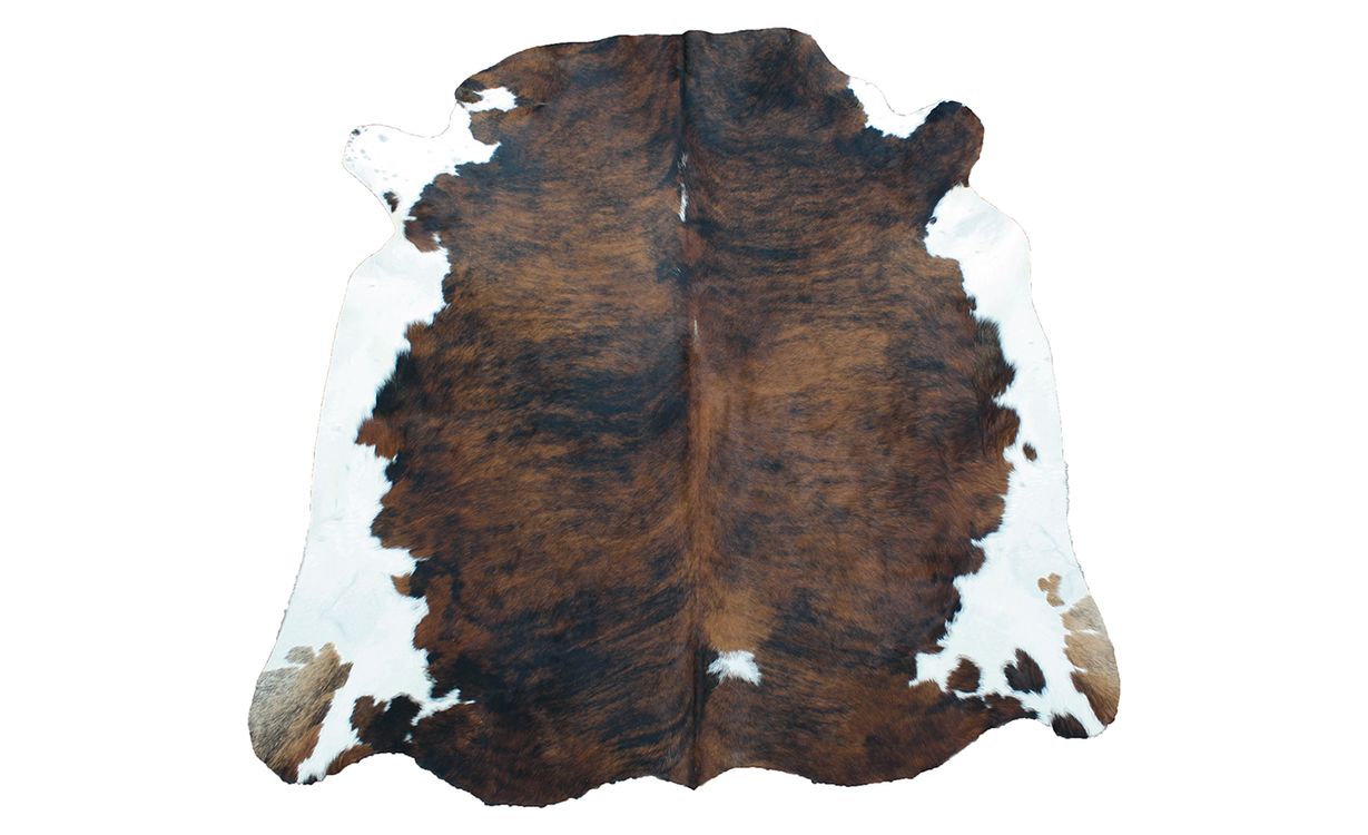 Tapis NORMANDE Tergus, peau de bête  marron, dim 1.90 x 2.10 m