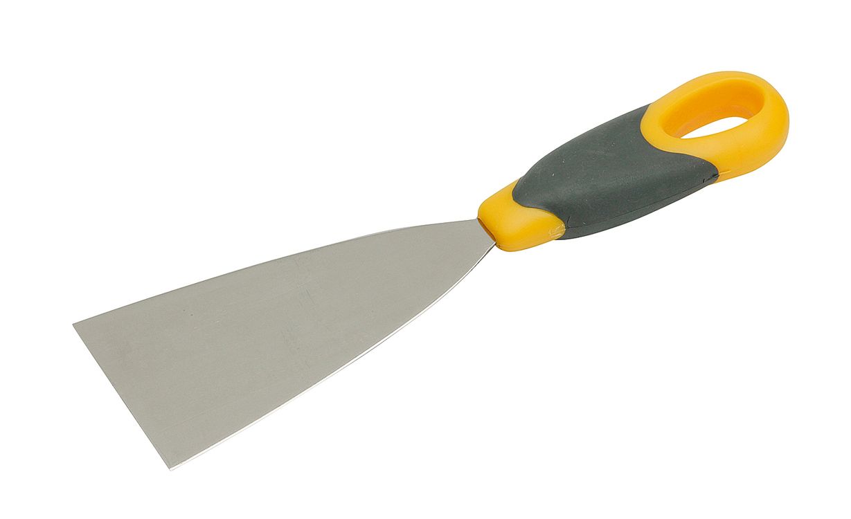 Couteau à enduire en inox, 4 cm