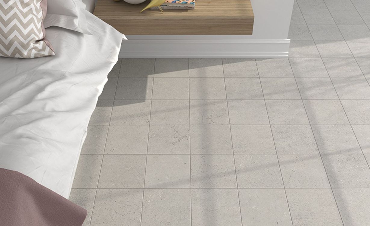 Carrelage EPOQUE, unis-couleurs gris, dim 20.00 x 20.00 cm