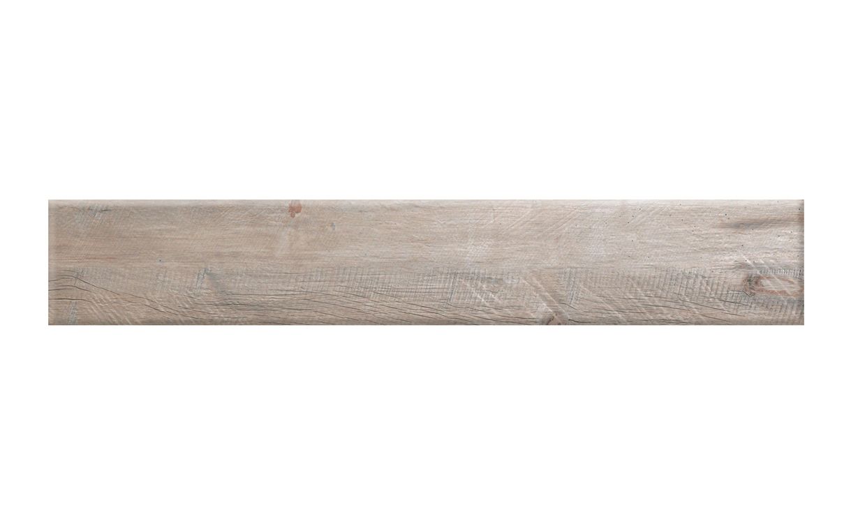 Carrelage DAKOTA GRIP, aspect bois marron clair, dim 20.00 x 120.00 cm