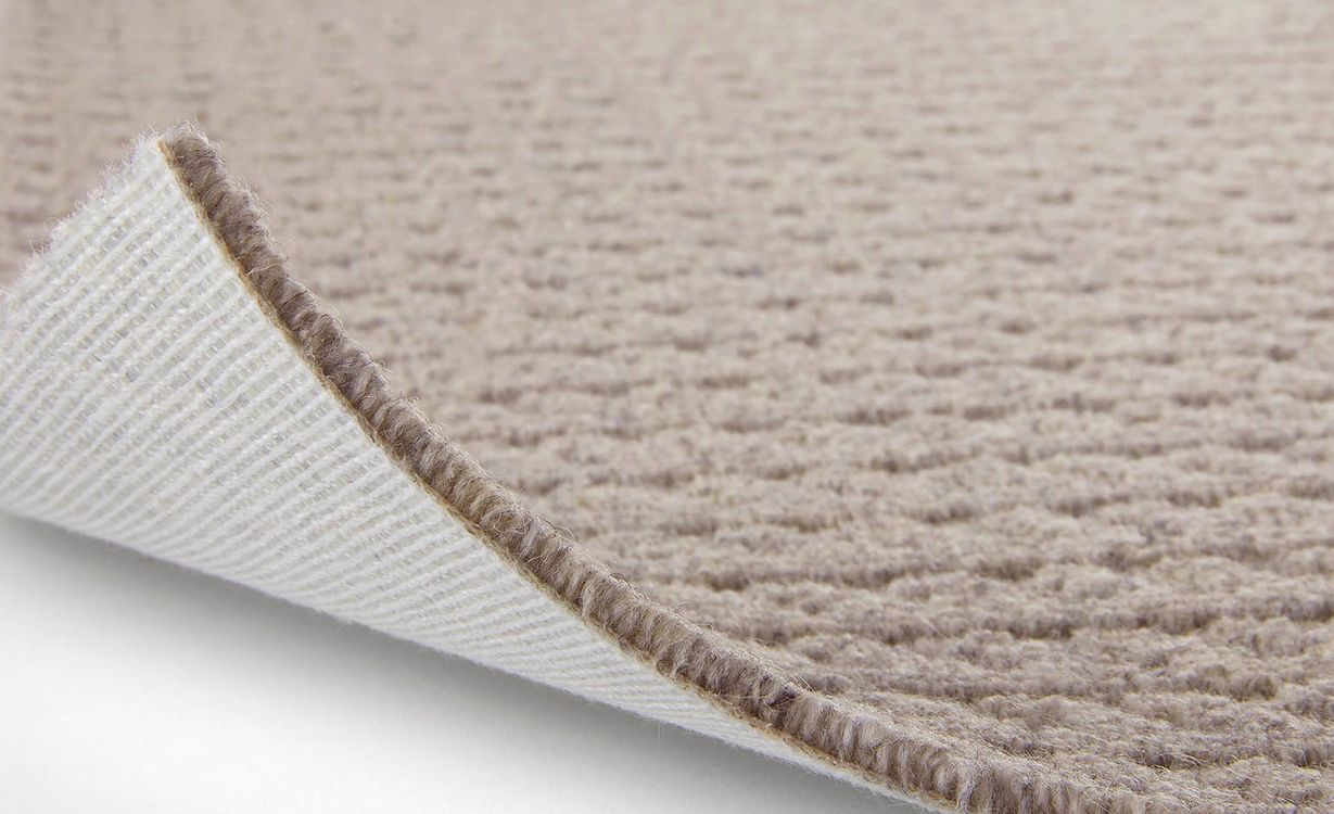 Moquette bouclée RUSTIK, col taupe, rouleau 4.00 m